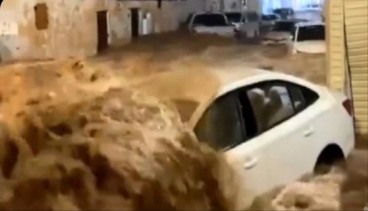 سيول بالمدينة المنورة وأمطار غزيرة بالمسجد النبوي
