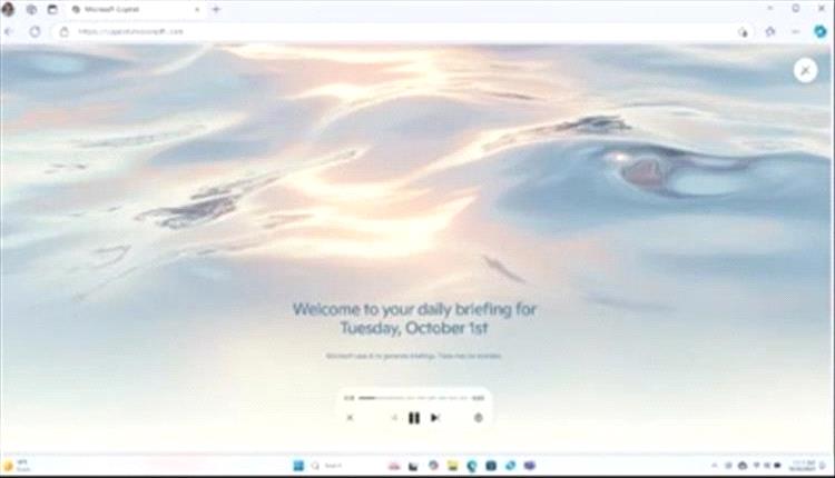 Copilot AI يحصل على صوت والقدرة على رؤية مواقع الويب..