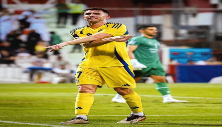 لابورت يقود النصر السعودي لقهر الاستقلال الإيراني في ابطال آسيا