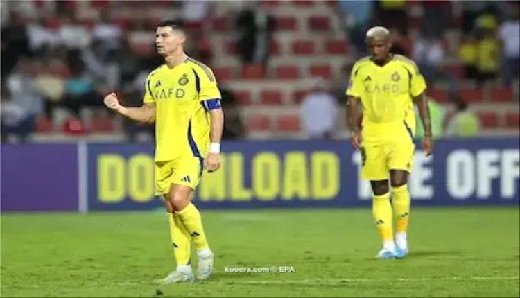 رونالدو وثلاثي برازيلي في هجوم النصر أمام التعاون