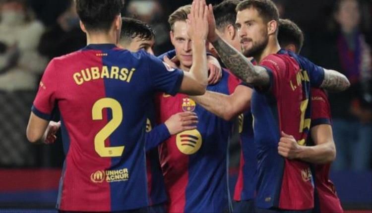 برشلونة يستعيد الصدارة بفوز ثمين على لاس بالماس